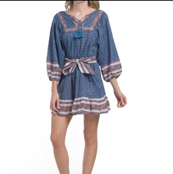 Cleobella Ethically Handmade Maggie Mini Dress - Picture 1 of 13